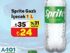 SPRİTE GAZLI İÇECEK 1 L